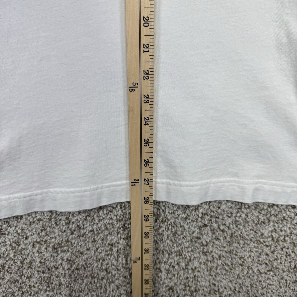 Robert Graham Polo Shirt Men's Large White Classic Fit Embroidered Skull‎ Crown - Picture 14 of 15
